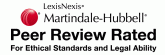 Martindale-Hubbell Peer Review Rated